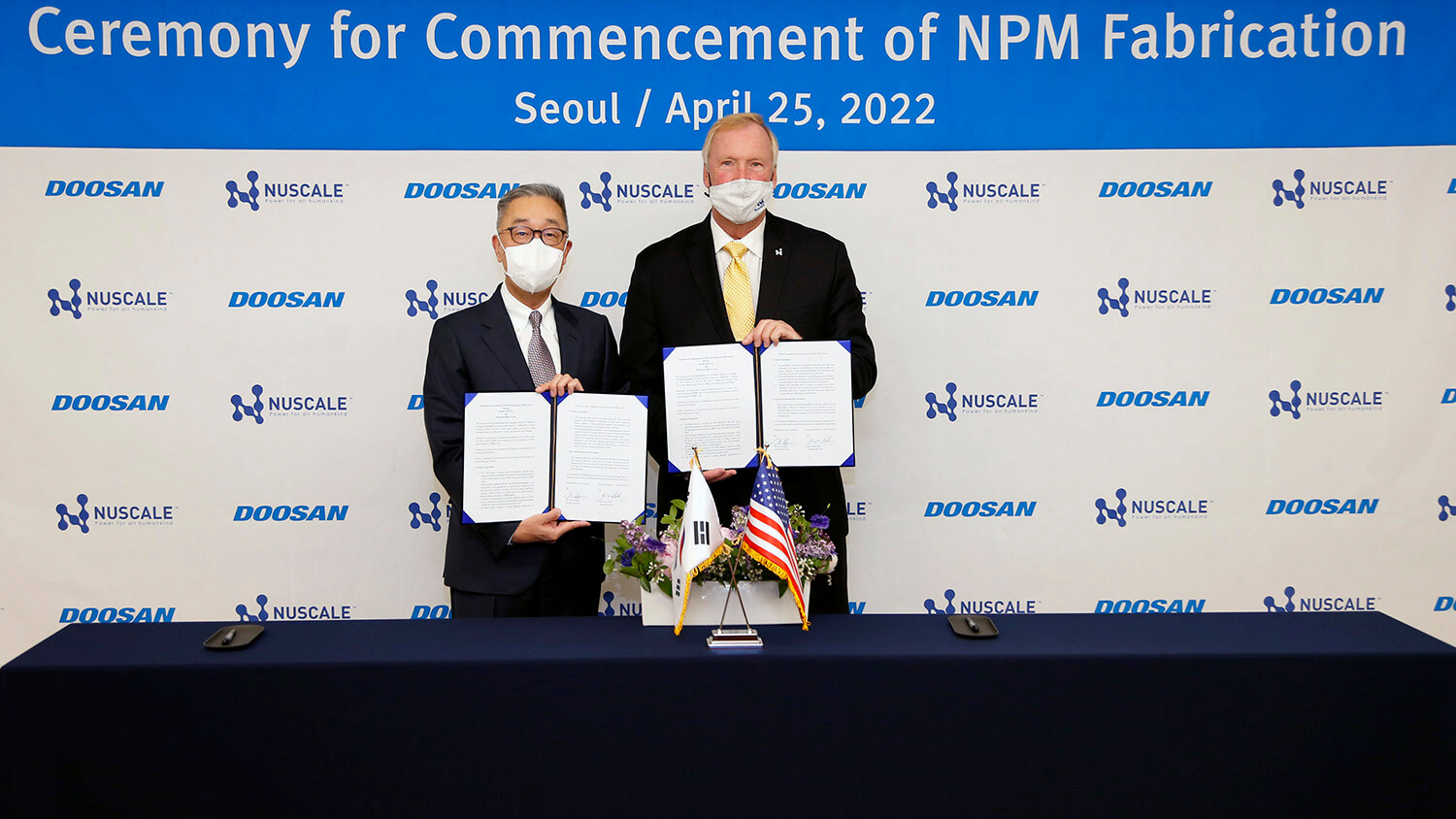 Doosan Fabrication Agreement Signing Ceremony