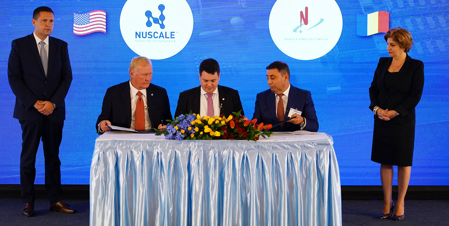Nuclearelectrica MOU Signing