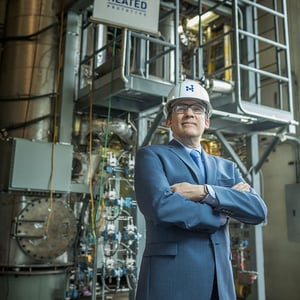 Dr. Jose Reyes at the NIST facility.