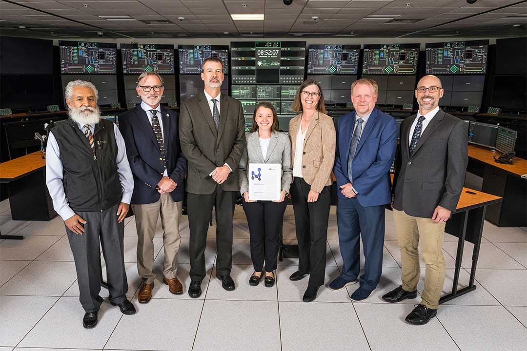 Group photo with NuScale and the NRC